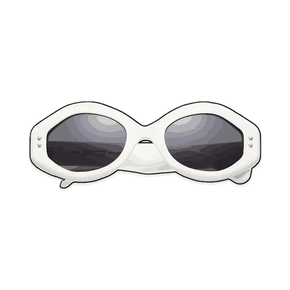 Supreme Nomi Sunglasses "White"