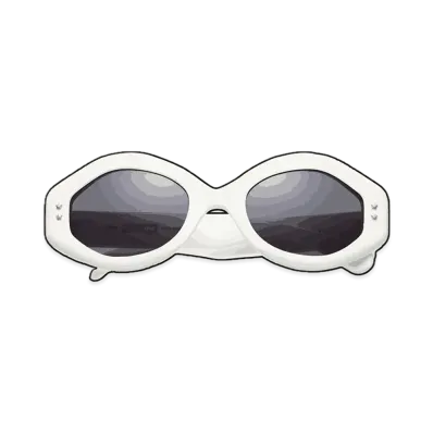 Supreme Nomi Sunglasses "White"
