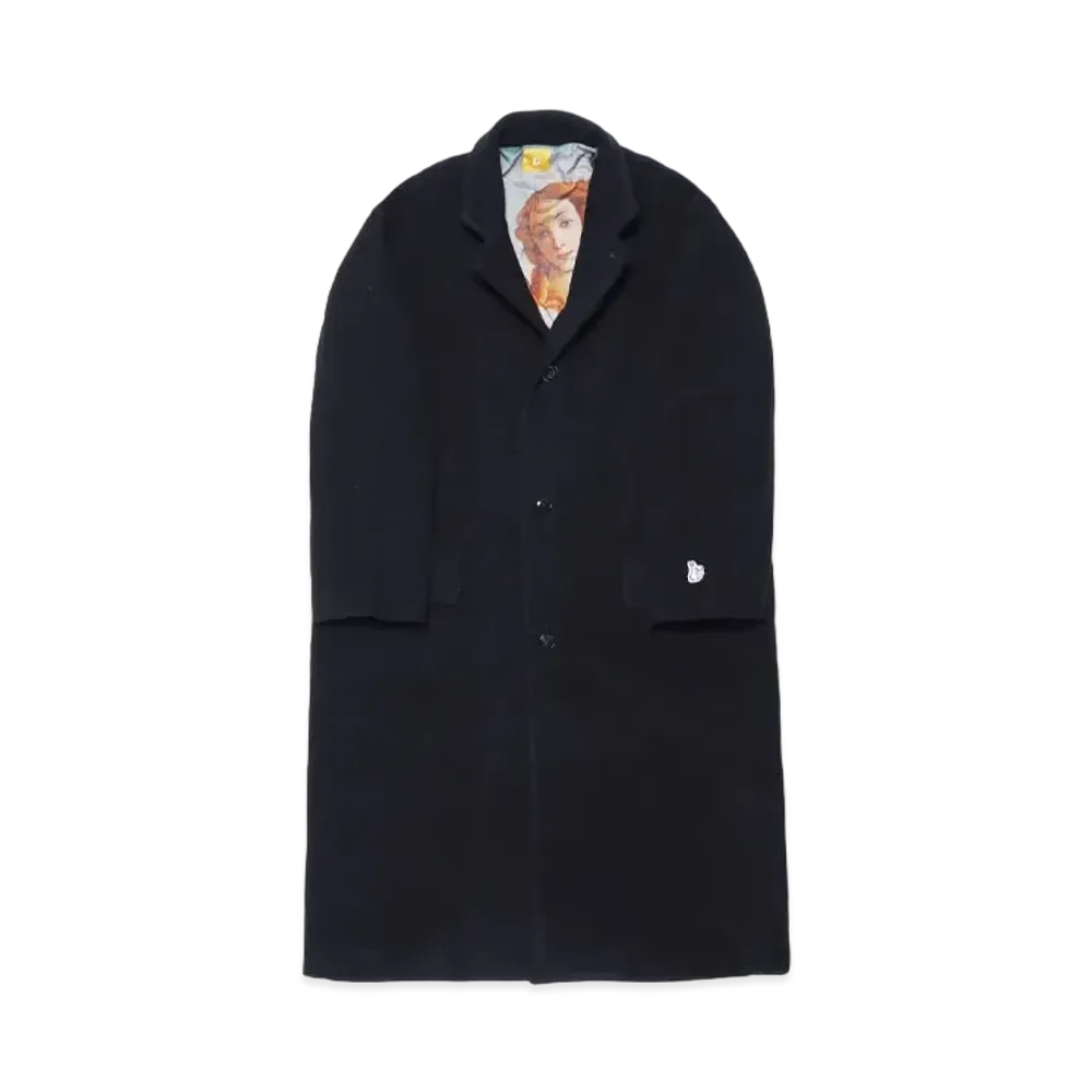 FR2 Don't be Flasher Chesterfield Coat "Navy"