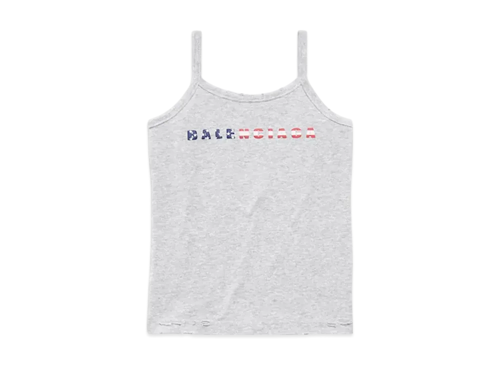 BALENCIAGA International Tank Top "Heather Gray"
