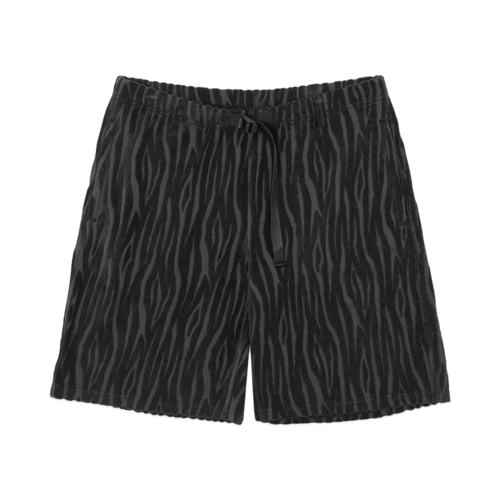 HUF Summer 24 Pile Tiger Short "Black"