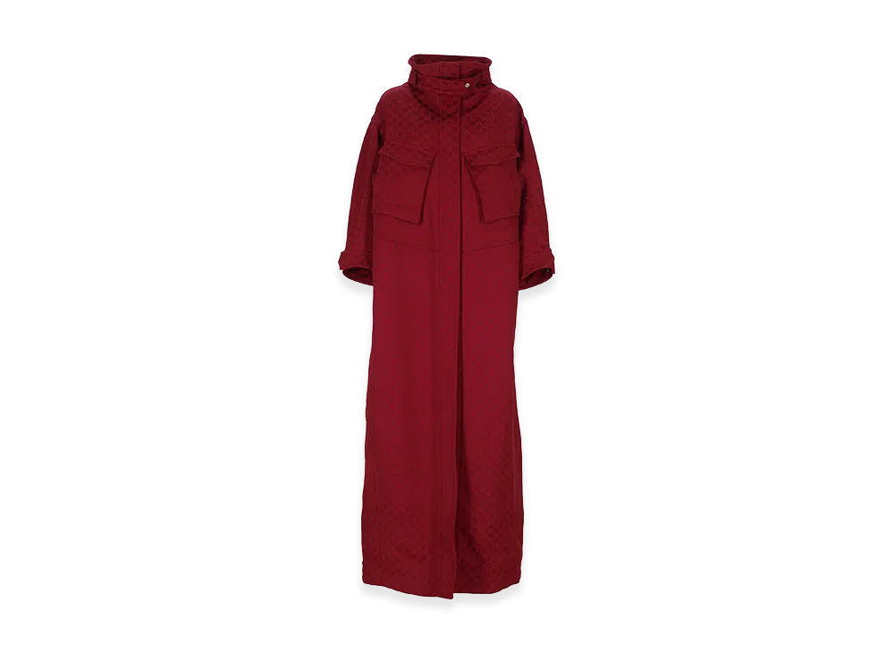 GUCCI Women's GG Coat "Red"