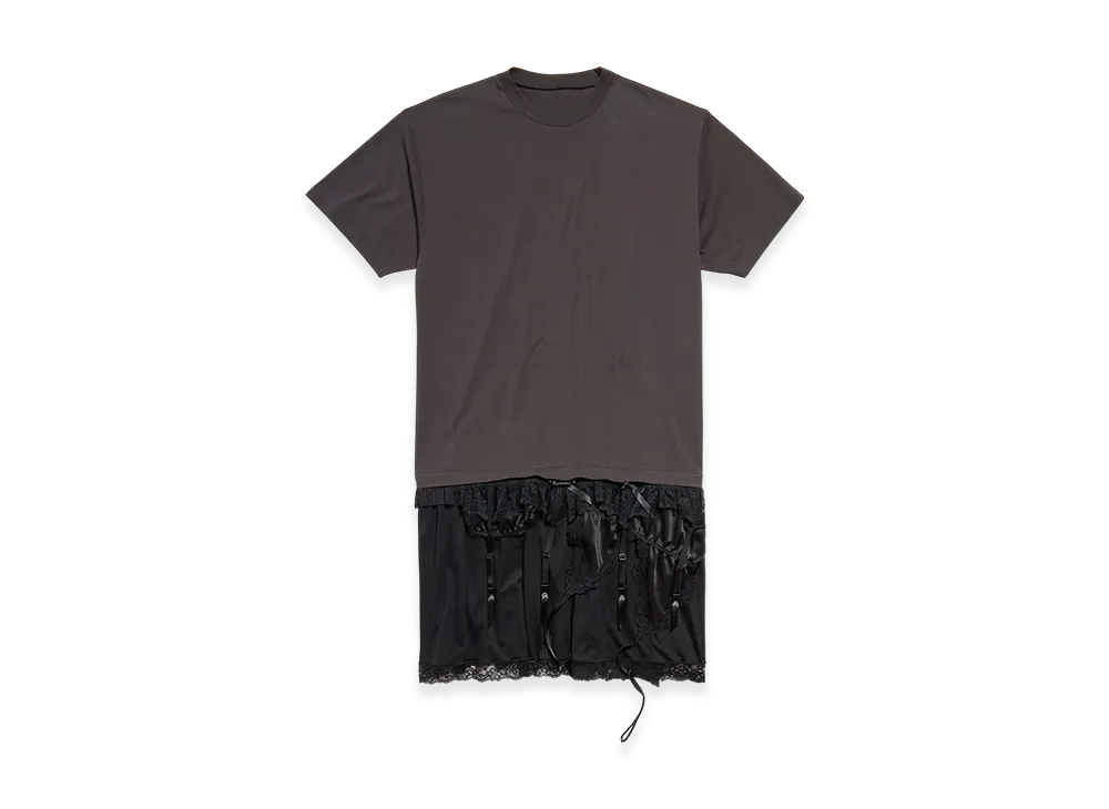 BALENCIAGA Lingerie T-Shirt Dress "Black"