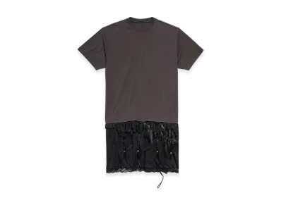 BALENCIAGA Lingerie T-Shirt Dress "Black"