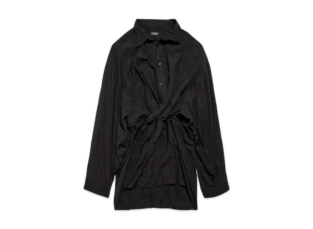 BALENCIAGA Women's Shirt Mini Dress "Black"
