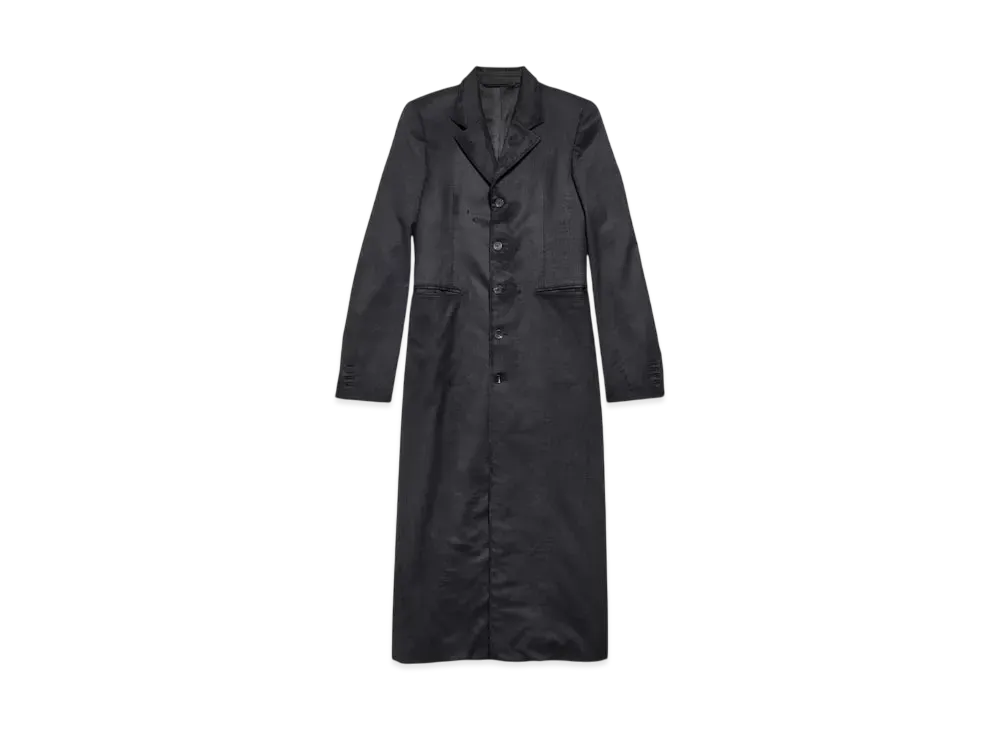 BALENCIAGA Women's Slim Coat "Black"