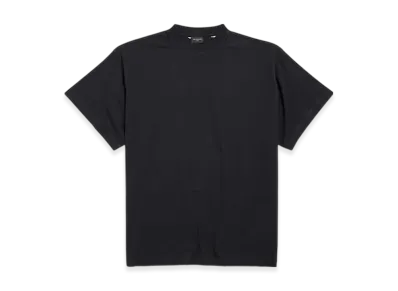 BALENCIAGA Security Tape Logo T-Shirt Oversize "Black"