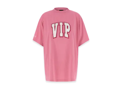 BALENCIAGA Women's 'Vip Team' T-Shirt "Pink"