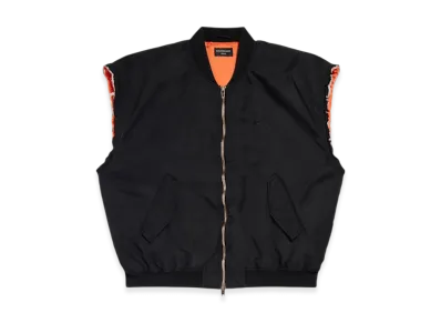 BALENCIAGA Sleeveless Bomber "Black"