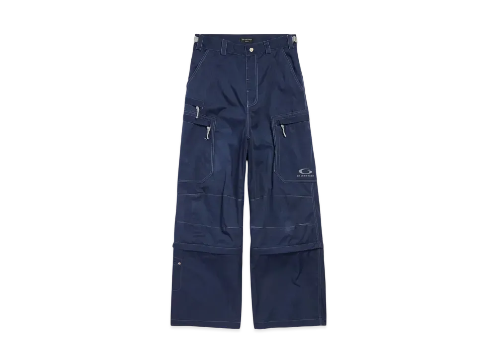 BALENCIAGA Men's Utility Work Pants "Navy"