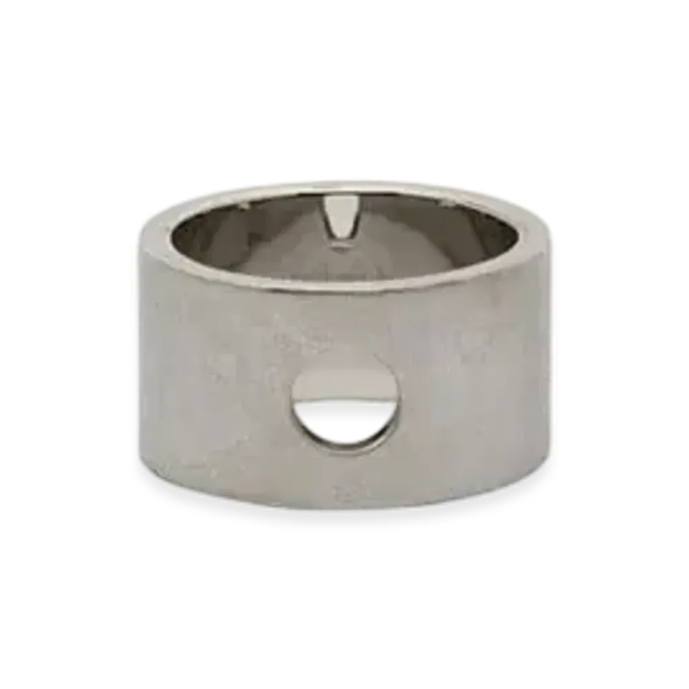 Maison Margiela Silver Brush Cut Out Ring