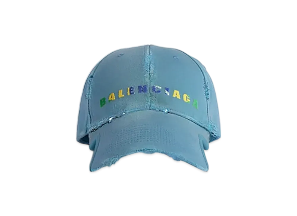 BALENCIAGA International Cap "Gray Blue"