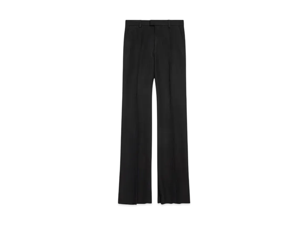 BALENCIAGA Women's Flared Pants "Black"