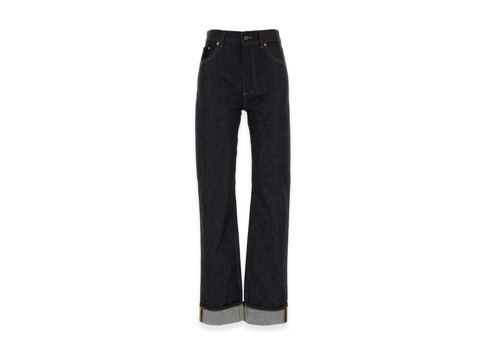 Bottega Veneta Women's Denim Jeans "Dark Blue"