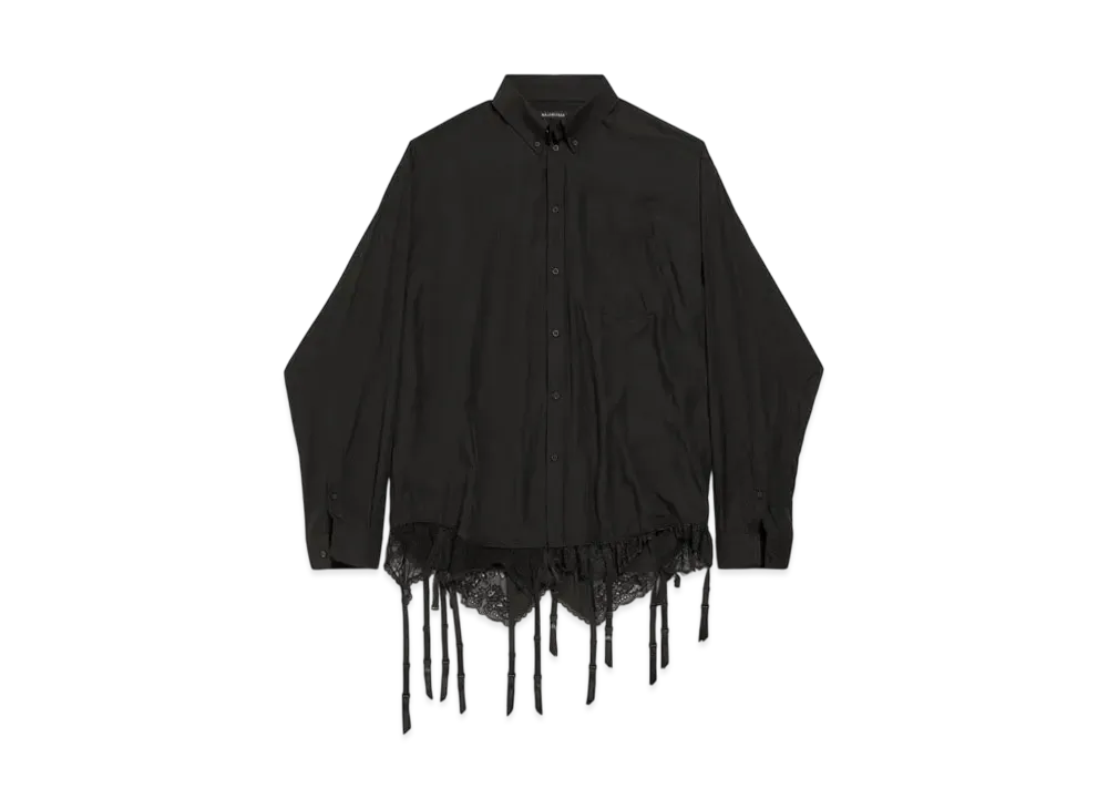 BALENCIAGA Women's Lingerie Shirt "Black"