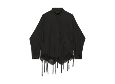 BALENCIAGA Women's Lingerie Shirt "Black"