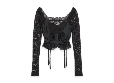 BALENCIAGA Lingerie Tops "Black"