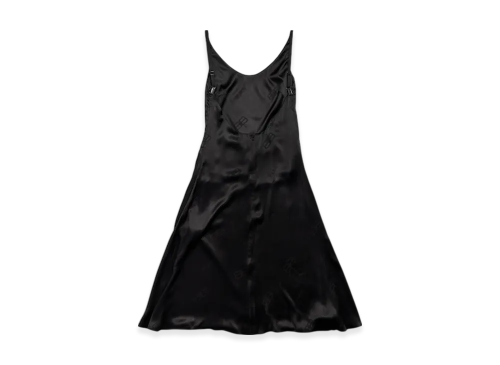BALENCIAGA Minimal Midi Dress "Black"