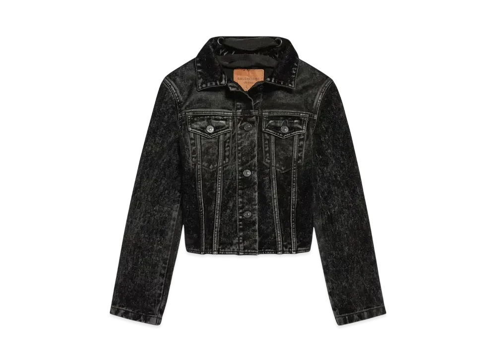 BALENCIAGA Women's Lace-Up Jacket "Black"