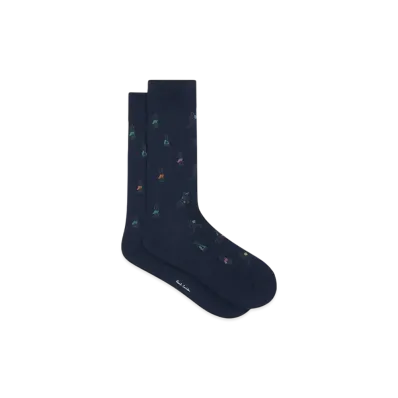 Paul Smith People Socks "Navy"
