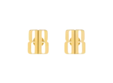 BALENCIAGA Nano XS Stud Earrings "Gold"