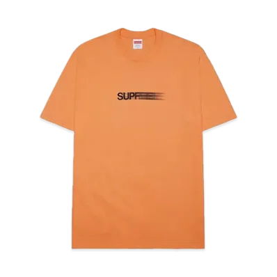 Supreme Motion Logo Tee "Peach" (23SS)