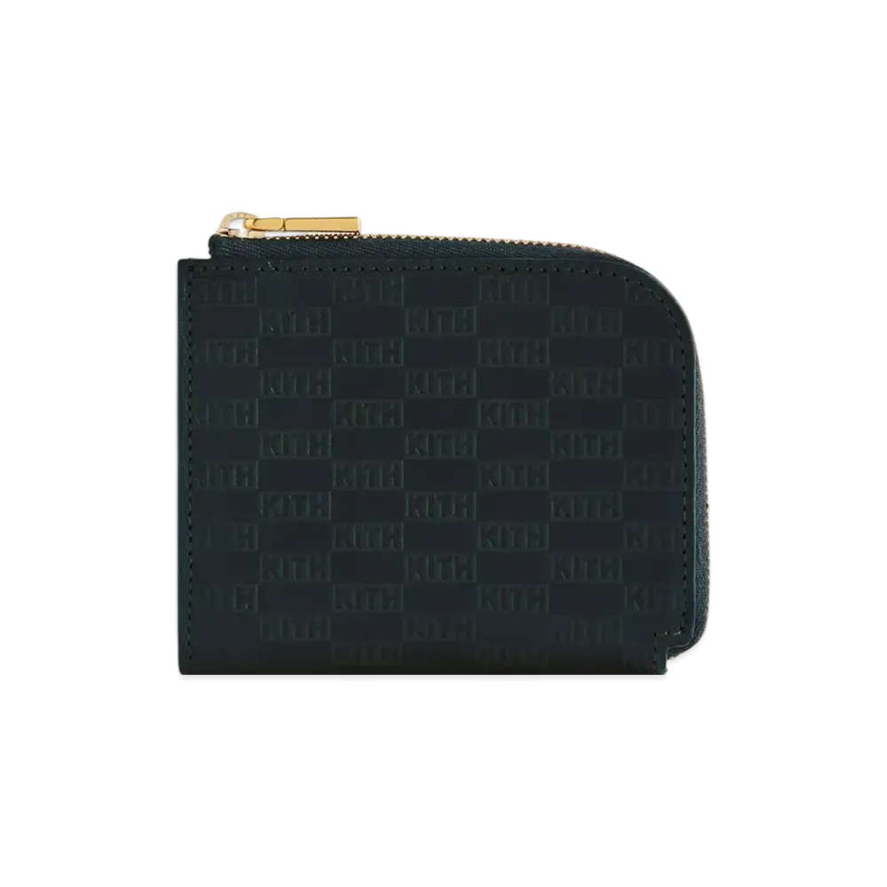 Kithmas Monogram Vachetta Zip Wallet "Equestrian"