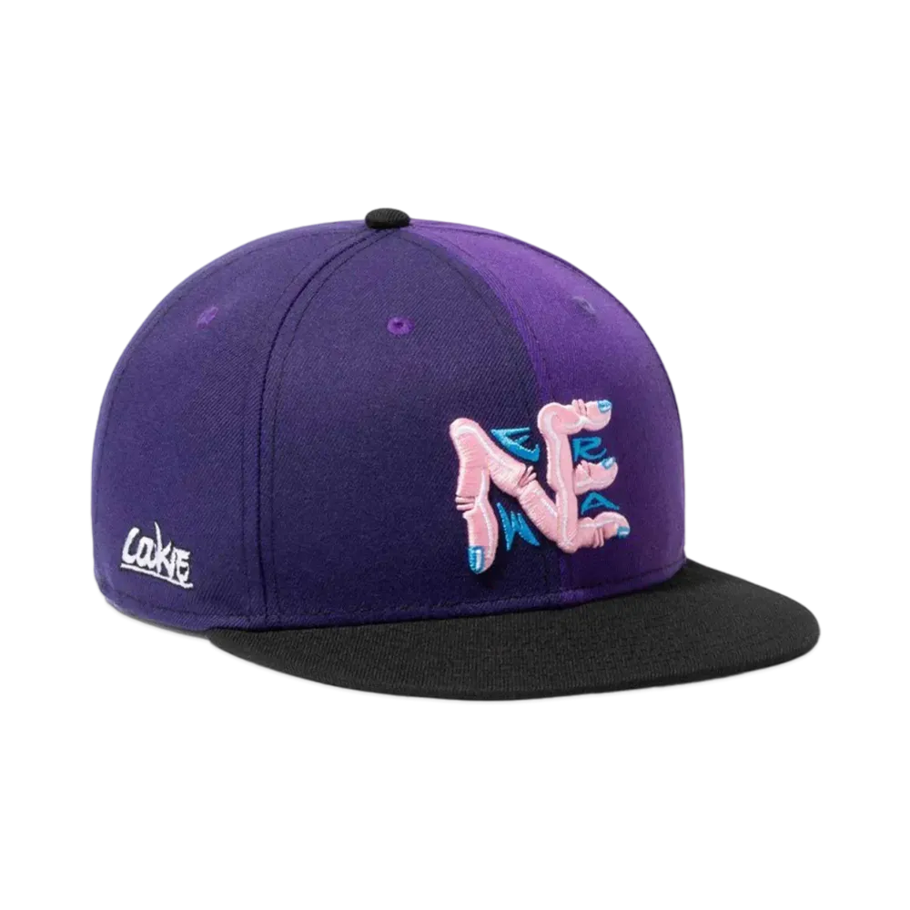 NEW ERA x Cookie! 9Fifty NE Logo "Purple"