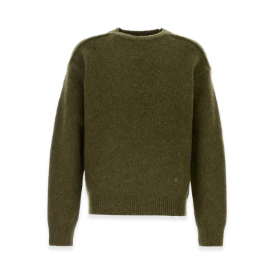 Burberry Wool Blend Sweater "Olive Green"