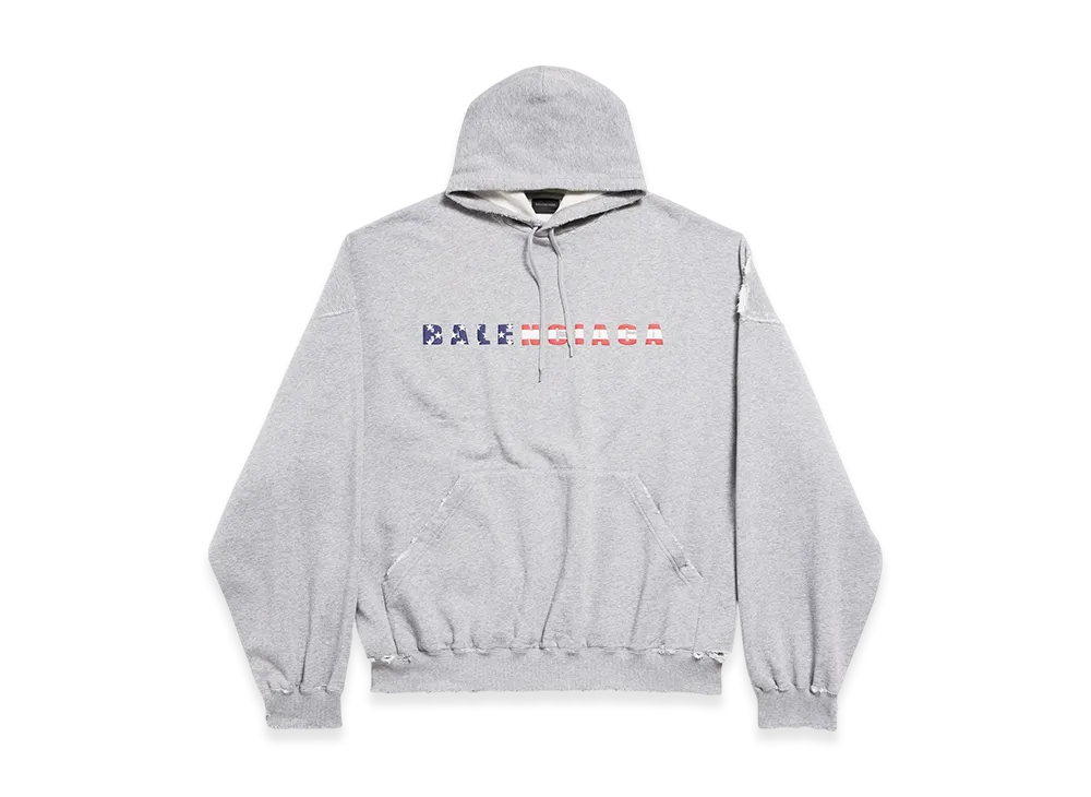 BALENCIAGA International Hoodie Large Fit "Grey"