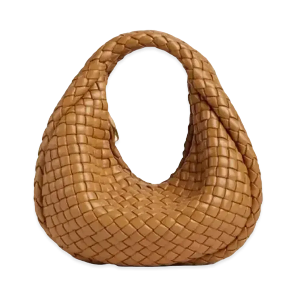 Bottega Veneta Padded Jodie Hand Bag "Caramel"
