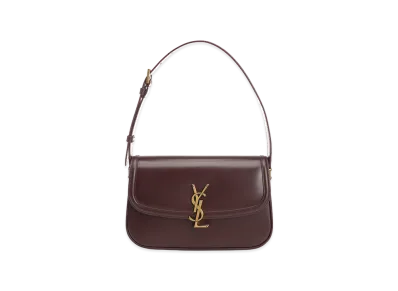 Saint Laurent Women's Medium Solferino Bag "Bordeaux"