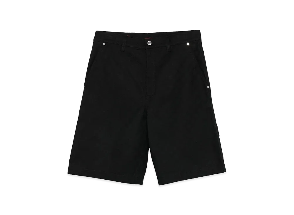 GUCCI `GG Jacquard` Bermuda "Black"