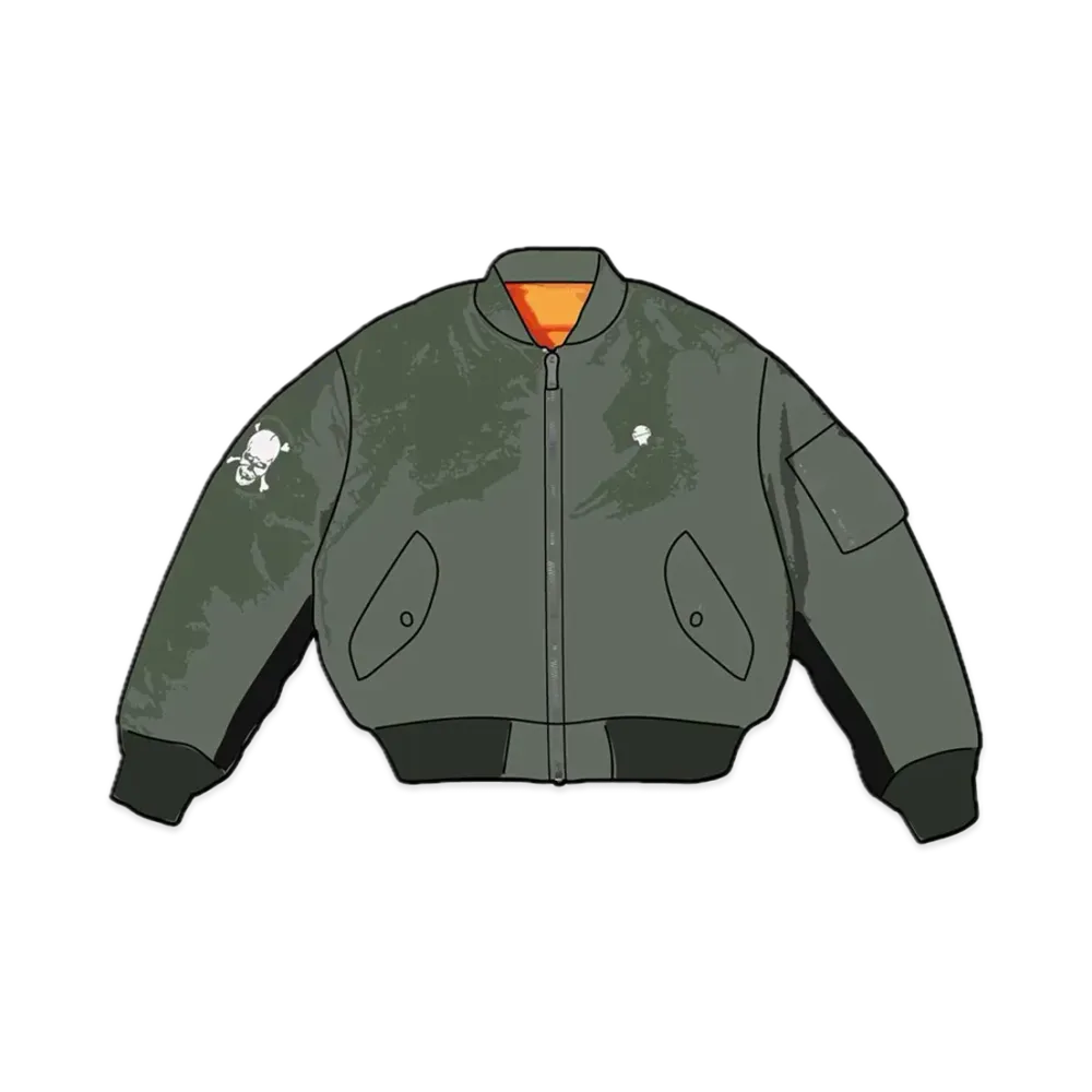 Supreme x BOUNTY HUNTER Ma-1 Jacket "Olive"