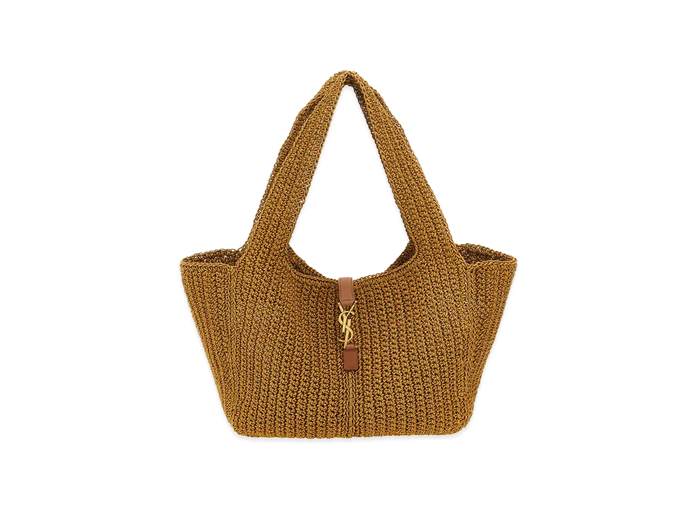 Saint Laurent Women's Le 5 A 7 Bea Shopping Bag "Beige"