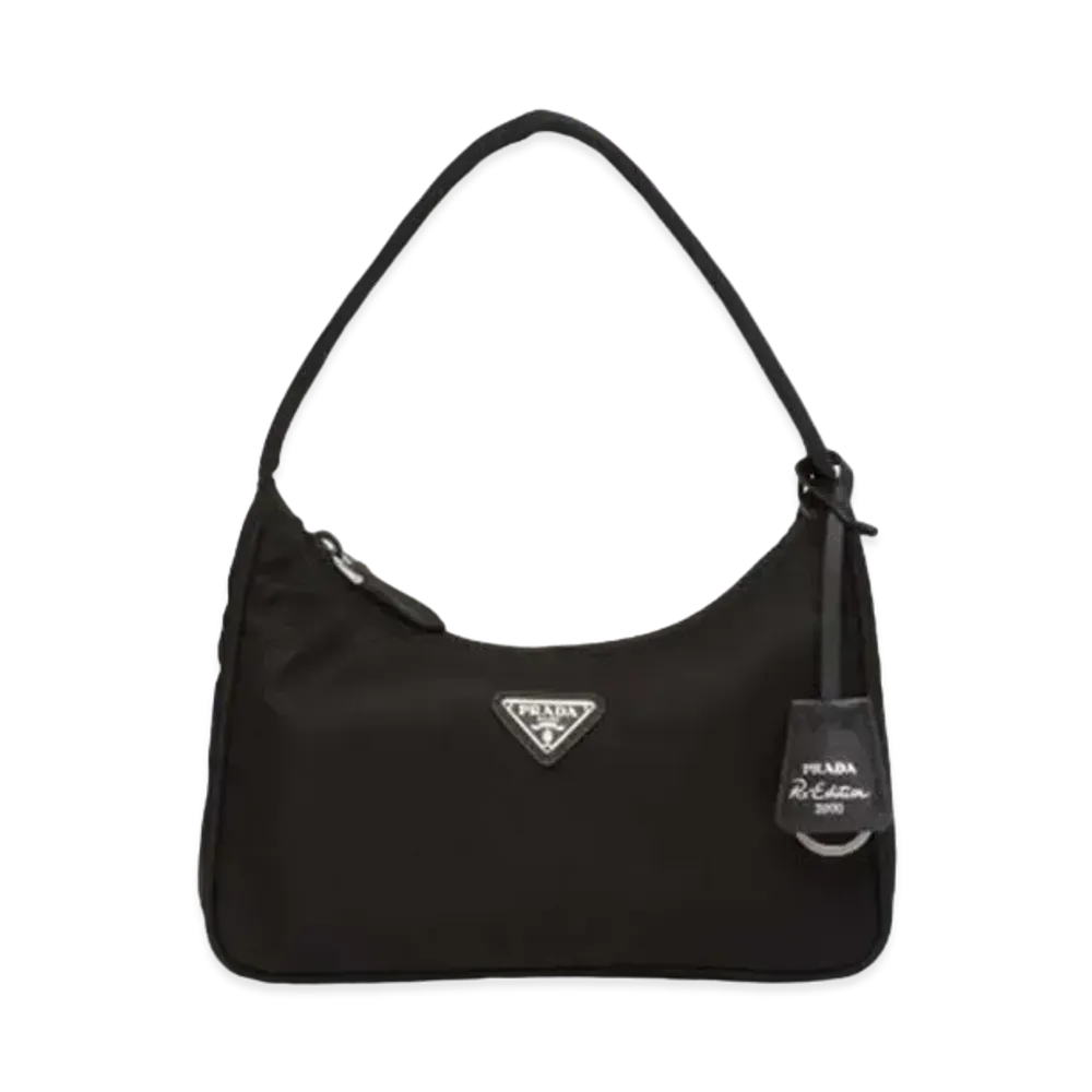 PRADA Re-Edition 2000 Nylon Mini Bag "Black"