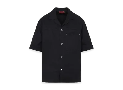 GUCCI GG Jacquard Shirt "Black"