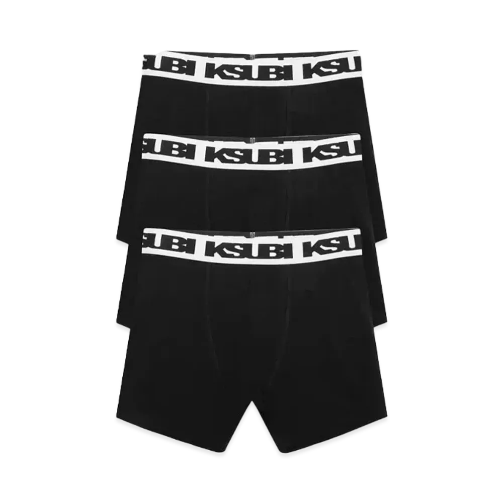 KSUBI Royalty Boxer Brief 3 Pack Black "Black"