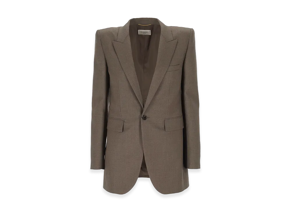 Saint Laurent Women's Dresses "Brown"