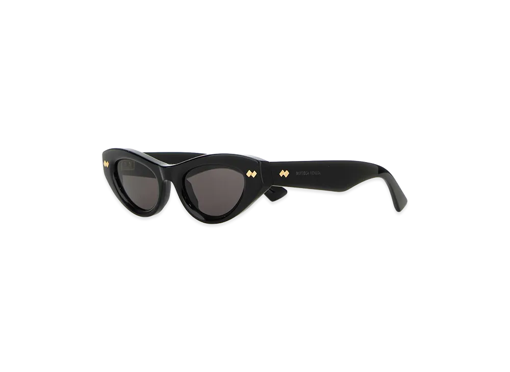 Bottega Veneta Women's Acetate Sunglasses "Black"