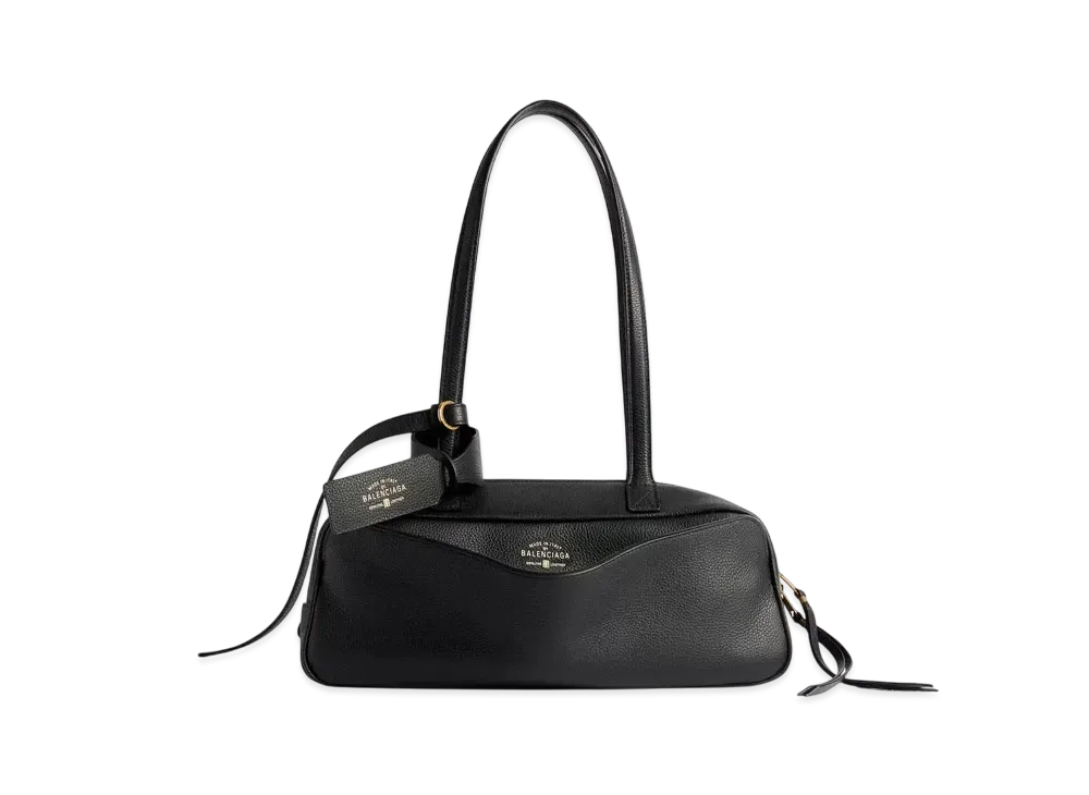 BALENCIAGA Carrie Small Bowling Bag "Black"