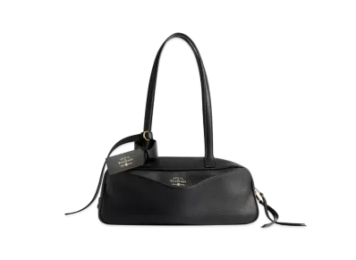 BALENCIAGA Carrie Small Bowling Bag "Black"