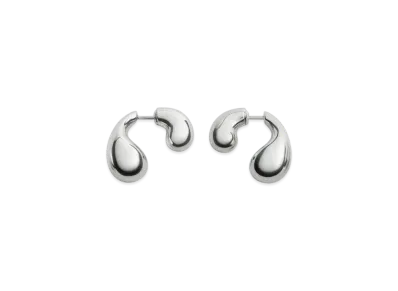 Bottega Veneta Mini Drop Earrings "Silver"