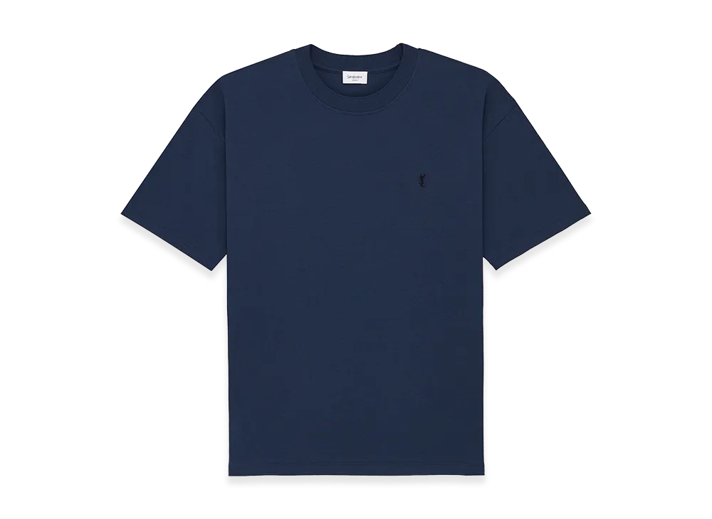 Saint Laurent Oversized "Cassandre" T-Shirt "Blue"