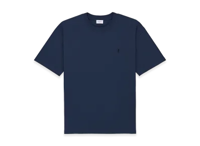Saint Laurent Oversized "Cassandre" T-Shirt "Blue"