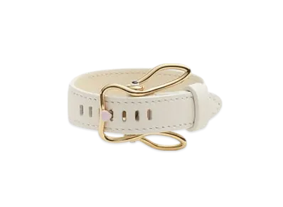 Bottega Veneta Bunny Bracelet "White/String"