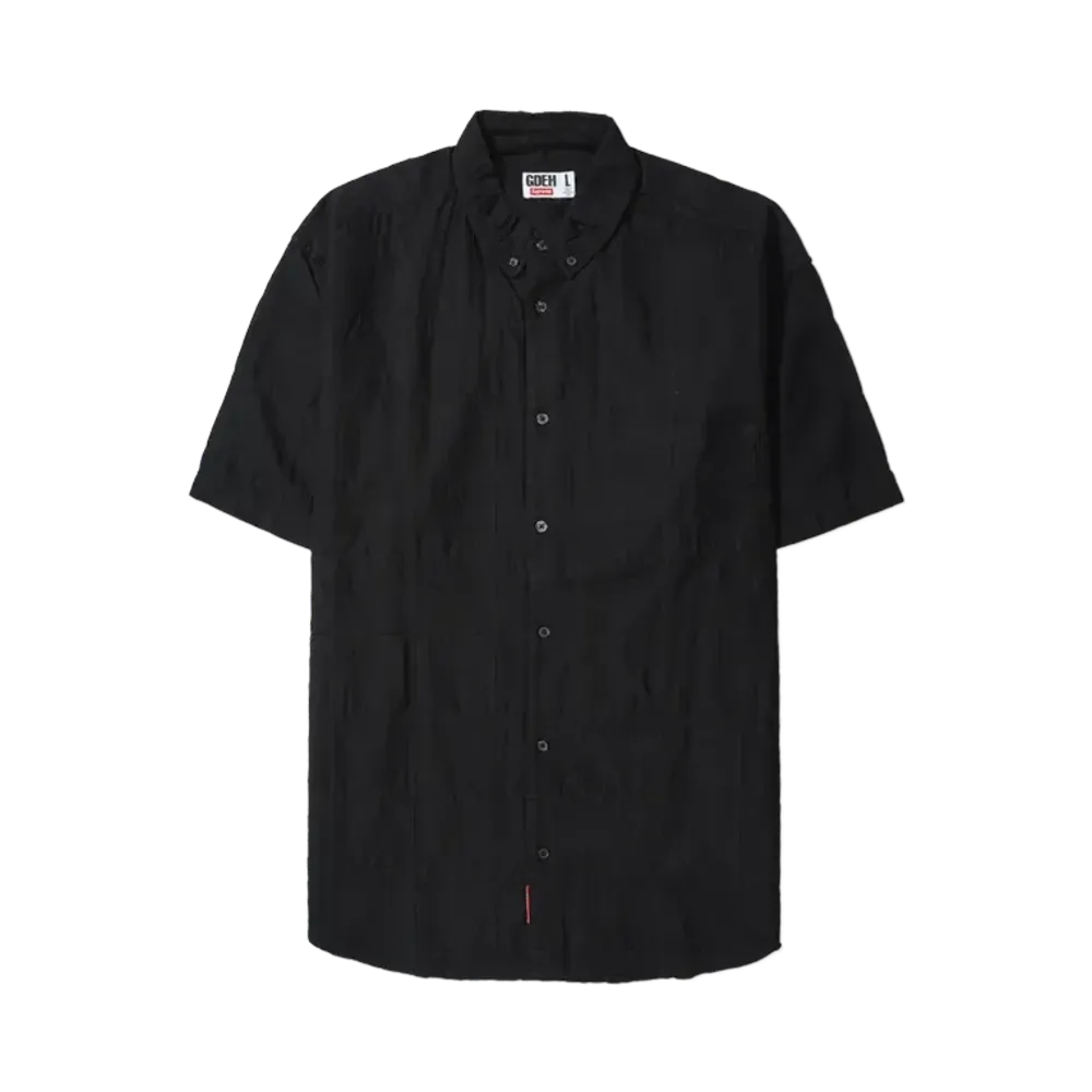 Supreme x GOODENOUGH Patchwork S/S Shirt "Black"