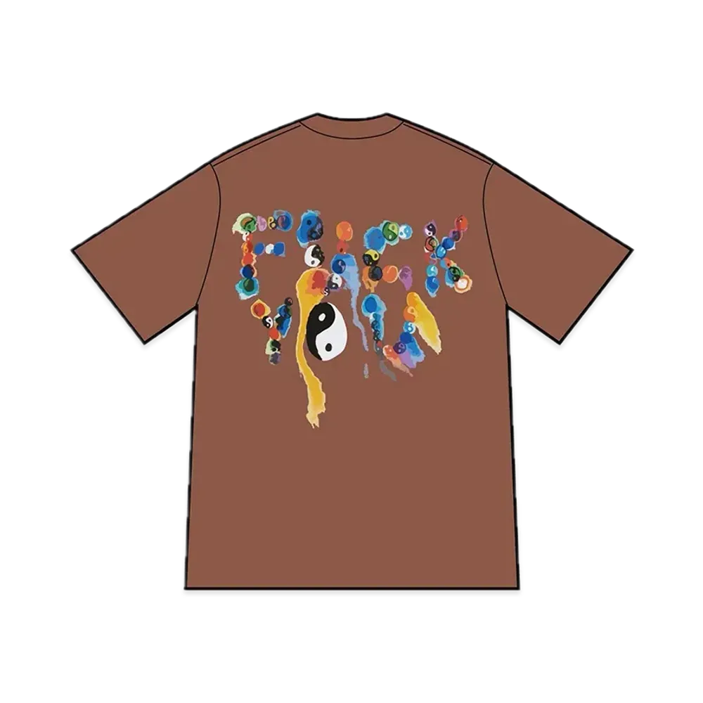 Supreme Yin Yang Tee "Brown"
