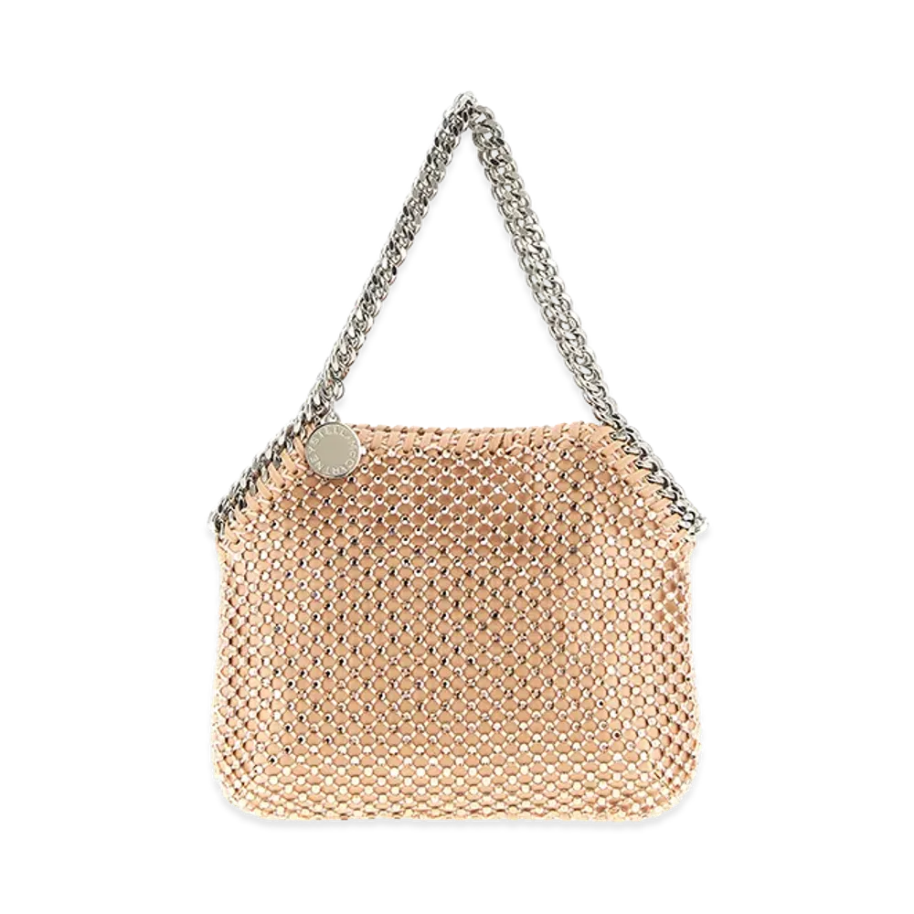 STELLA McCARTNEY Women's Falabella Mini Shoulder Bag With Chain "Nude/Neutrals"