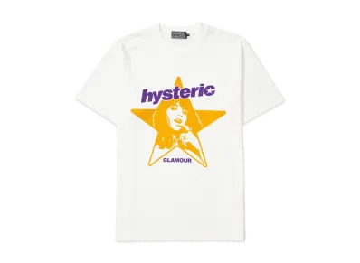 HYSTERIC GLAMOUR Hysteric Star Tee "White"